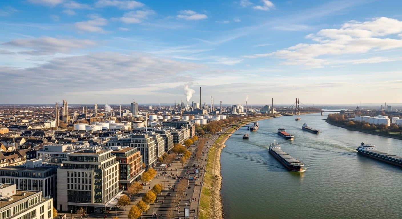 Monheim am Rhein Schelmenturm und Rheinpromenade – Preiswerte Monteurwohnungen